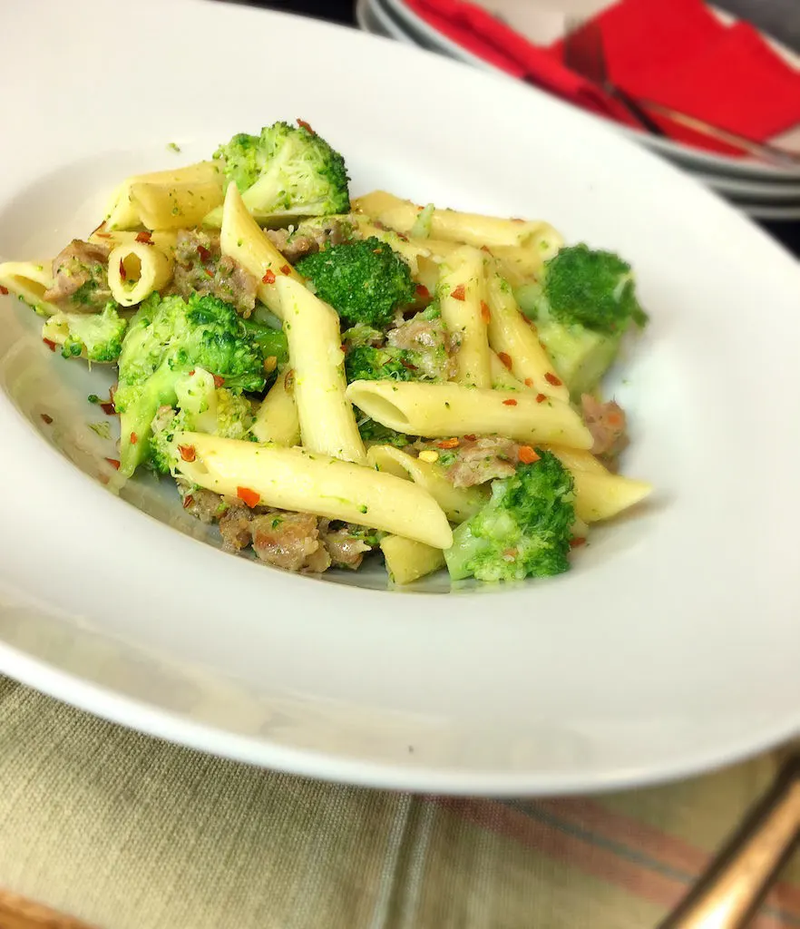 Penne Sausage Broccoli