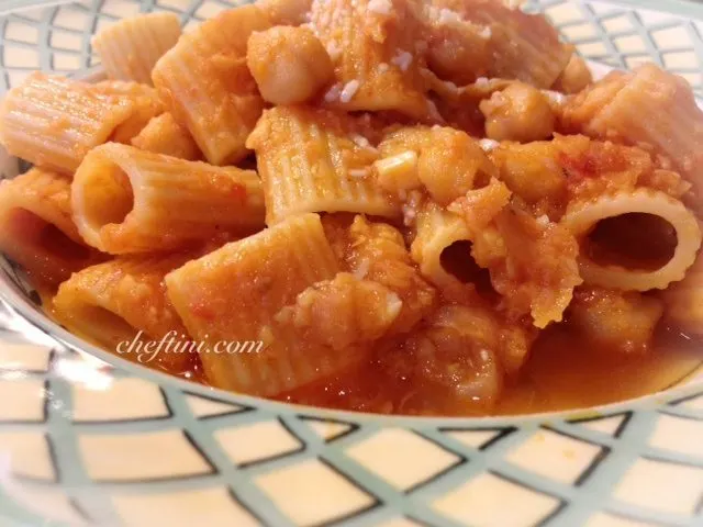Chickpeas and Pasta