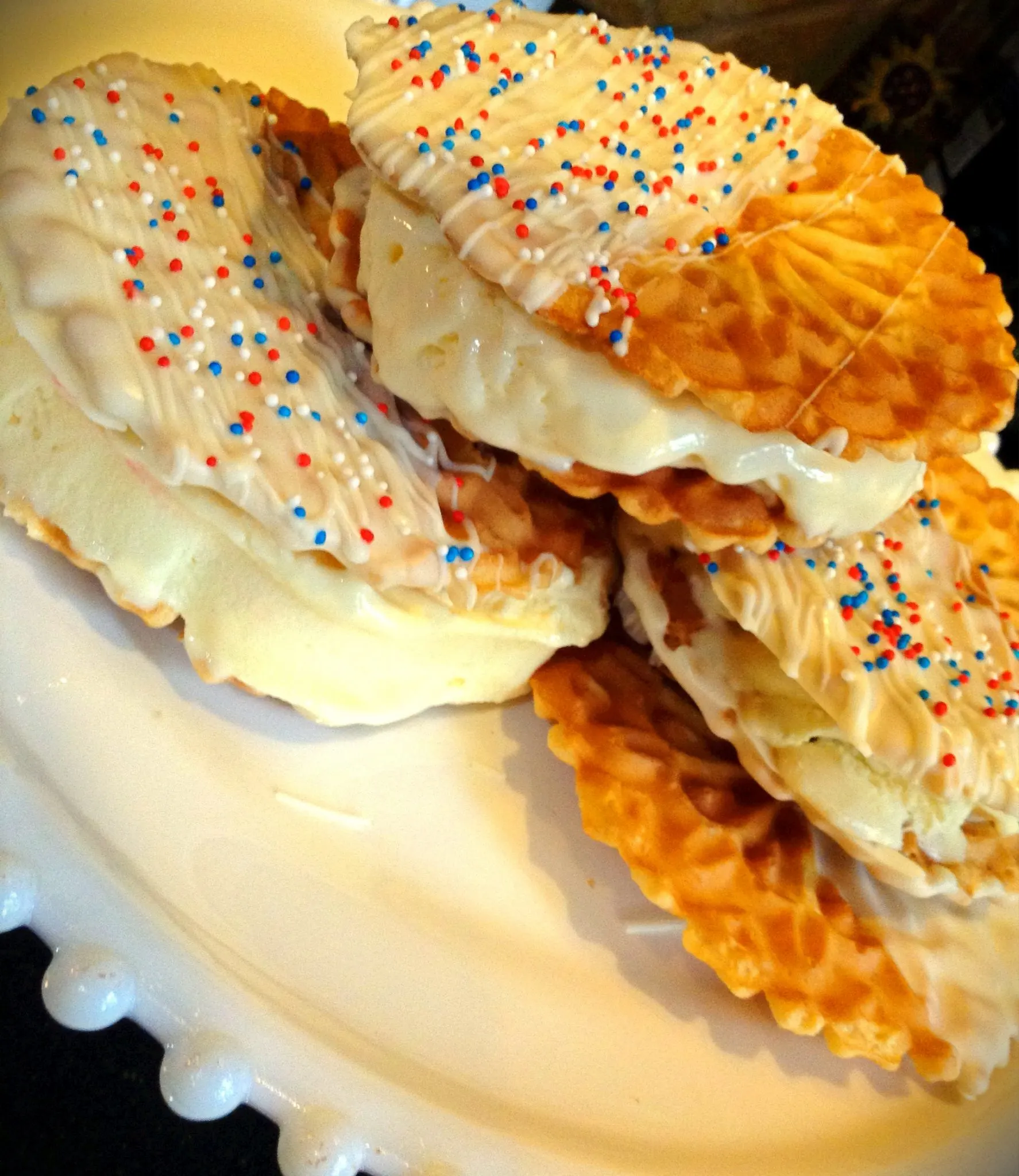 Ice Cream Pizzelle