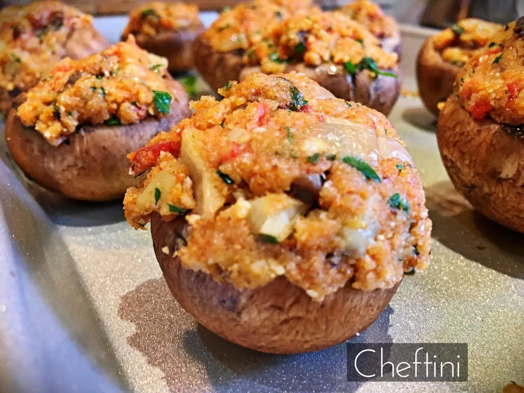 Baby Bella Stuffed Mushrooms