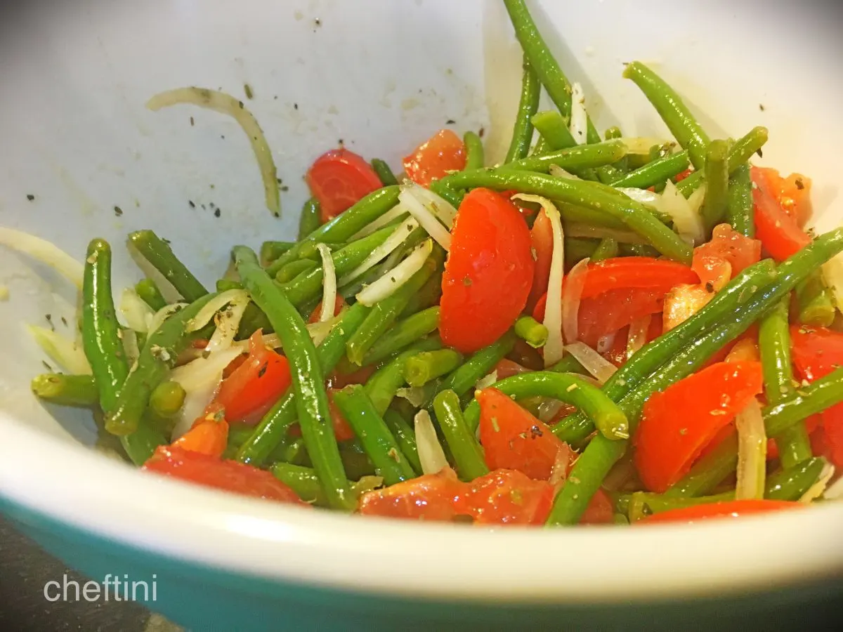 Green Bean and Tomato Salad