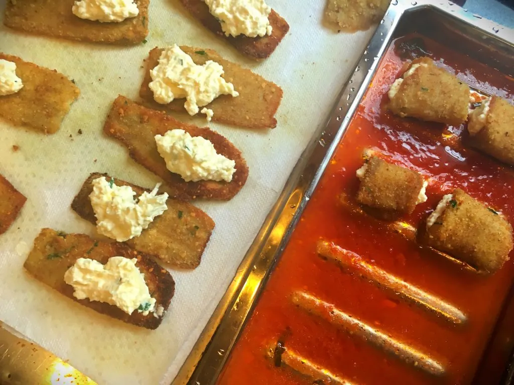 Mini Eggplant Rollatini