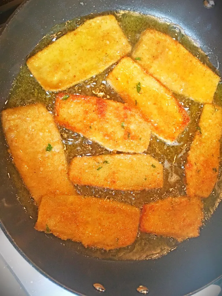 Fried Eggplant Rollatini