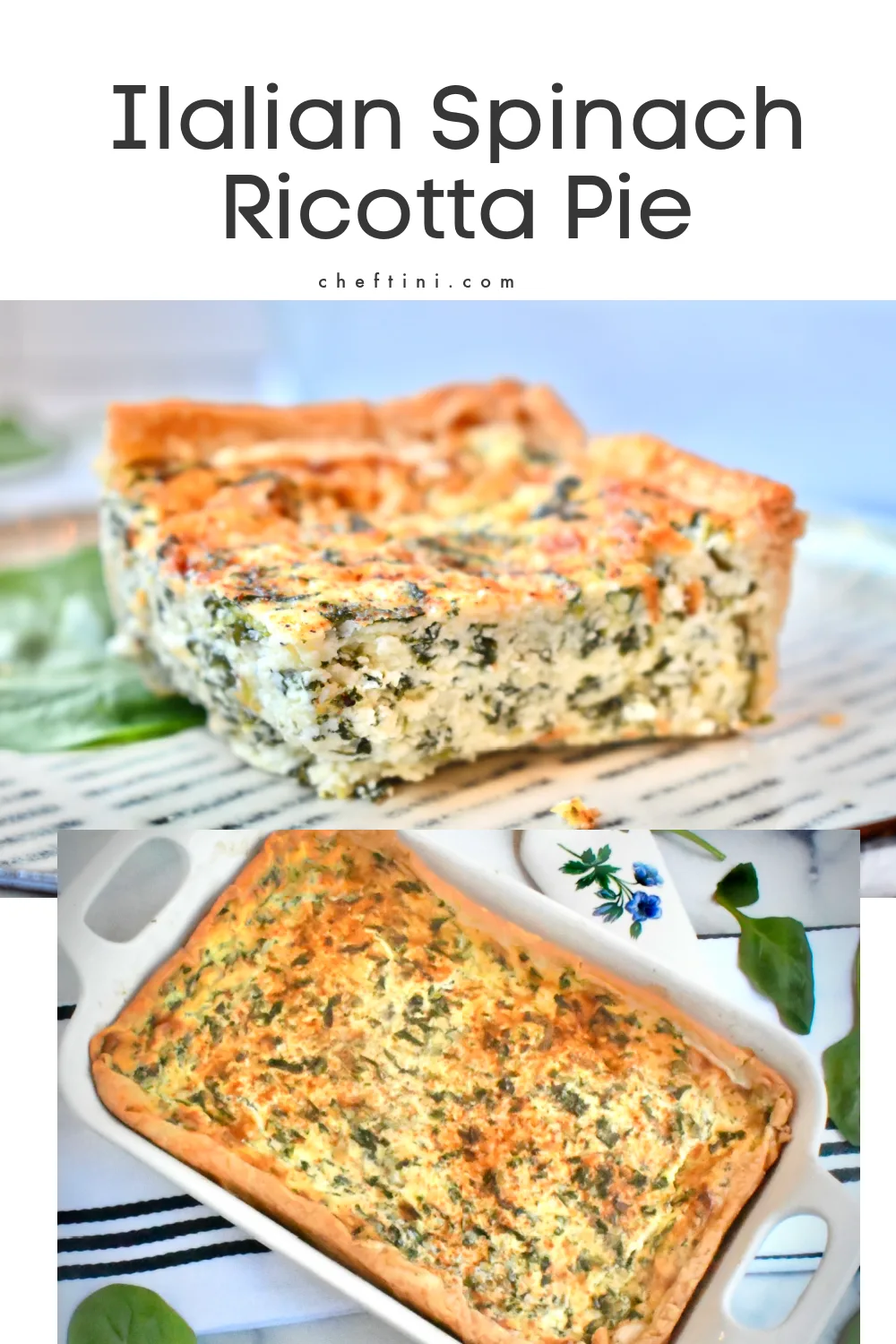 Spinach Ricotta Pie