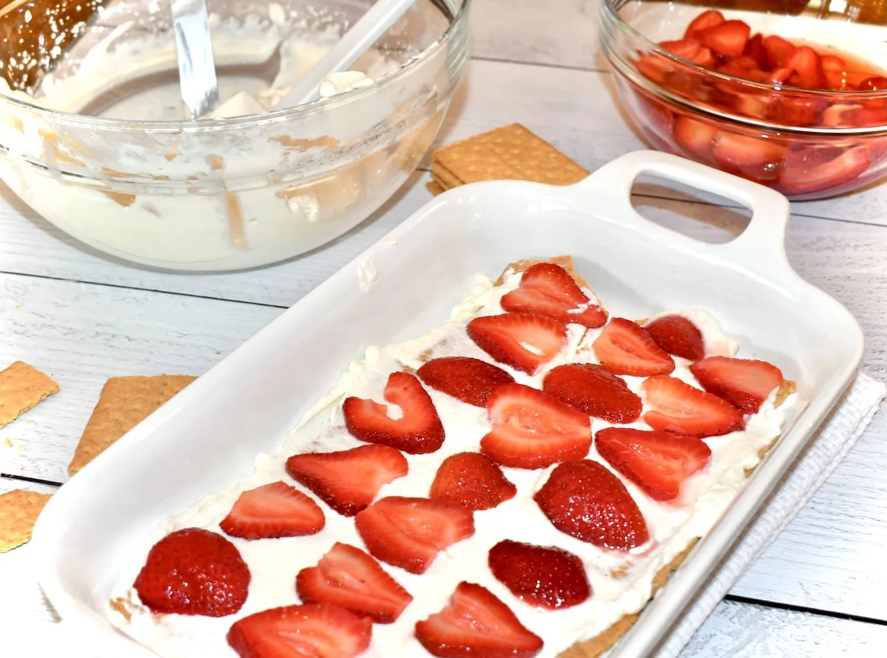 graham cracker strawberry shortcake
